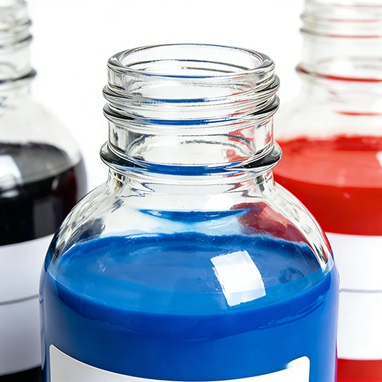 Water-based color paste application