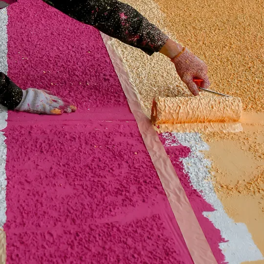 application of coating