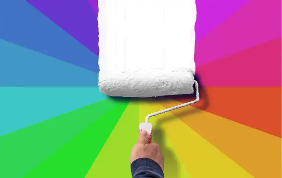 High-gloss paint