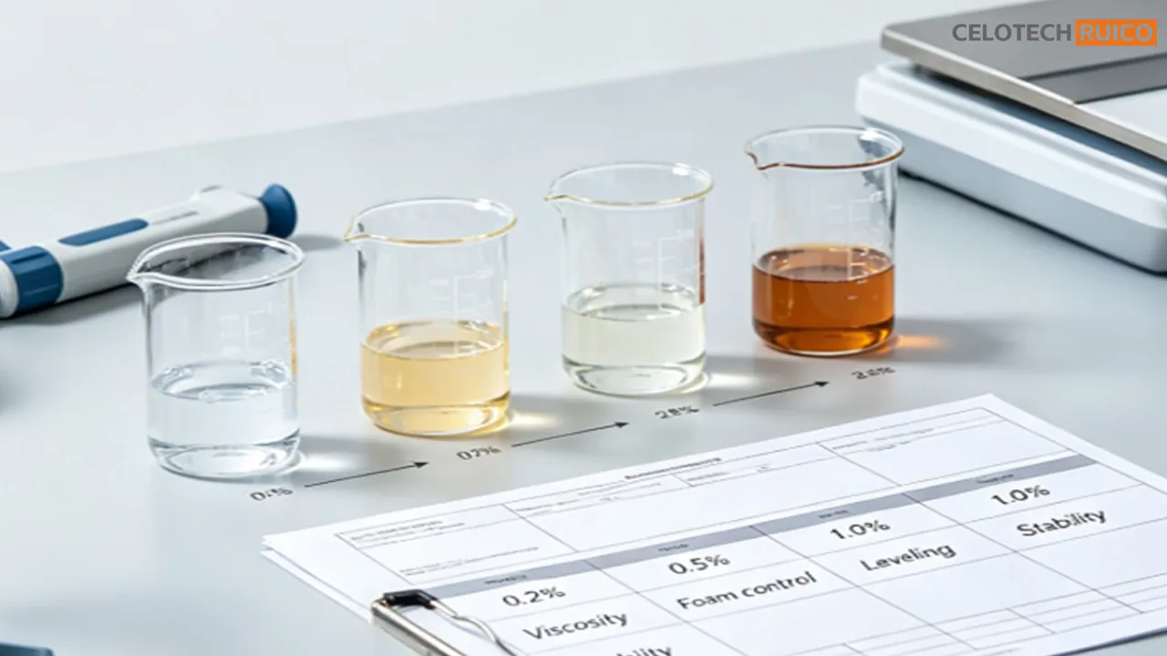 Paint and Coating Additives Selection Guide